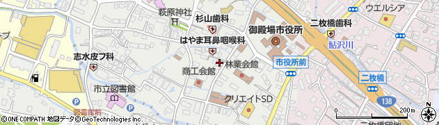 静岡県御殿場市萩原528-6周辺の地図