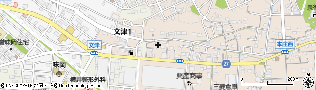 愛知県小牧市本庄4周辺の地図
