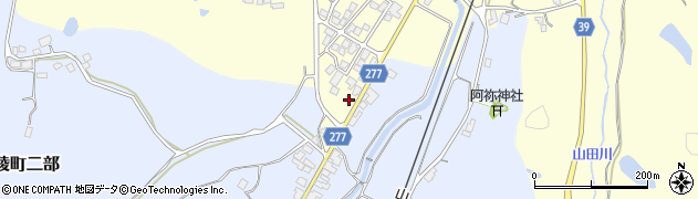島根県出雲市湖陵町三部1023周辺の地図