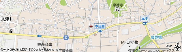 愛知県小牧市本庄2433周辺の地図