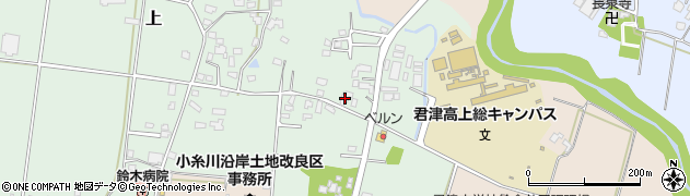 千葉県君津市上748周辺の地図