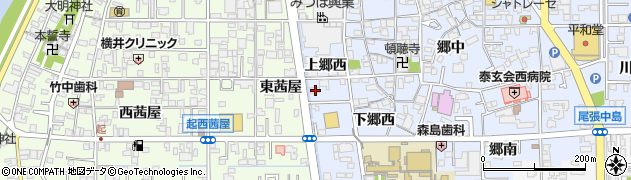 愛知県一宮市小信中島下郷西1周辺の地図
