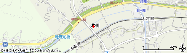 島根県雲南市木次町山方（北側）周辺の地図