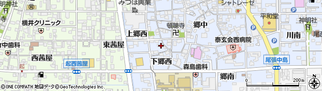 愛知県一宮市小信中島上郷西3503周辺の地図