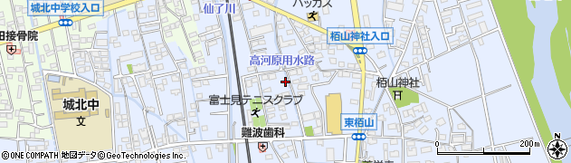 神奈川県小田原市栢山2551周辺の地図