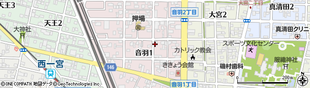 浅井一之税理士事務所周辺の地図