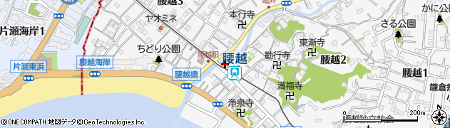 デイサービス喜楽家鎌倉周辺の地図
