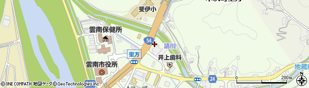 ＧＯＬＤＥＮ・ＣＨＩＴＯＳＥ雲南支店周辺の地図