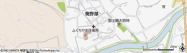 京都府福知山市奥野部257周辺の地図