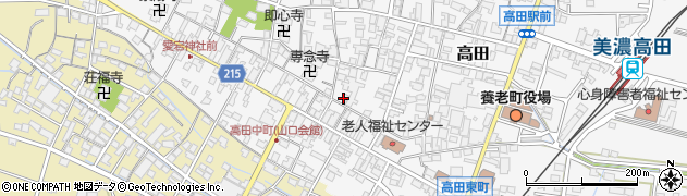 横山治療室周辺の地図
