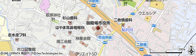 ヤマザキＹショップ御殿場市役所店周辺の地図
