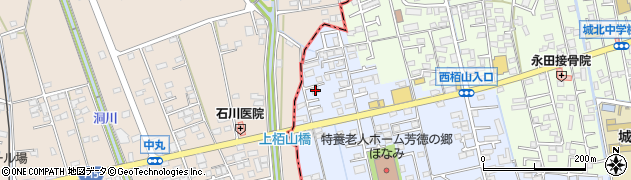 神奈川県小田原市栢山3609周辺の地図