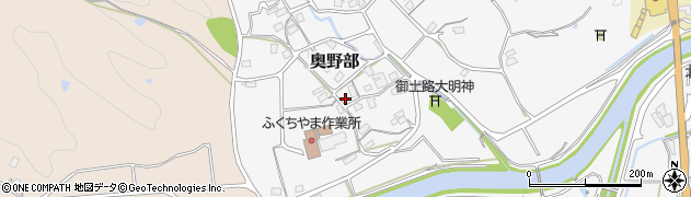 京都府福知山市奥野部204周辺の地図