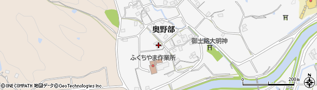 京都府福知山市奥野部326周辺の地図