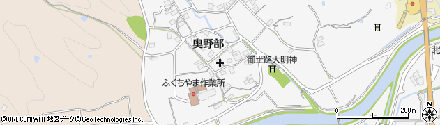 京都府福知山市奥野部203周辺の地図