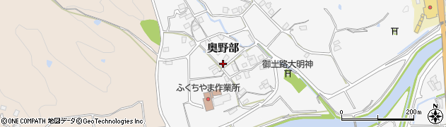 京都府福知山市奥野部193周辺の地図