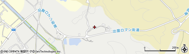 島根県出雲市湖陵町常楽寺343周辺の地図