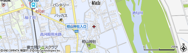神奈川県小田原市栢山563周辺の地図
