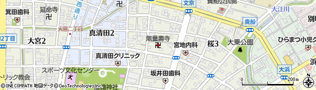 無量寿寺周辺の地図