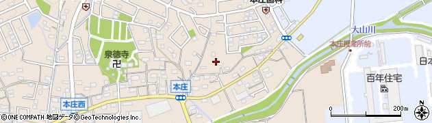 愛知県小牧市本庄1953周辺の地図