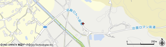 島根県出雲市湖陵町常楽寺355周辺の地図