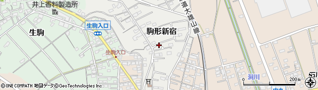 神奈川県南足柄市駒形新宿周辺の地図