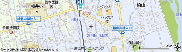 神奈川県小田原市栢山2570周辺の地図