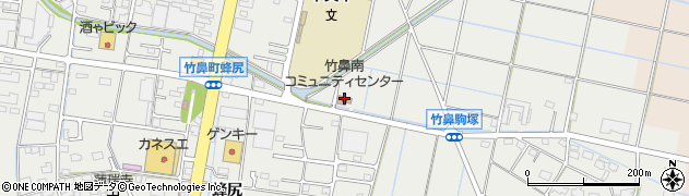 竹鼻南コミュニティセンター周辺の地図