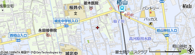 神奈川県小田原市栢山2812周辺の地図