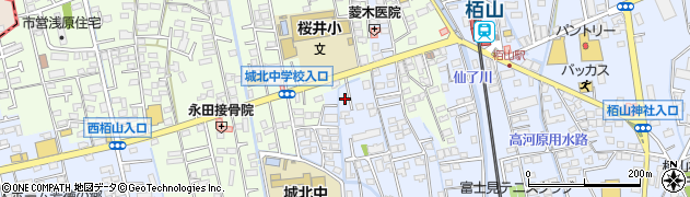 神奈川県小田原市栢山2864周辺の地図