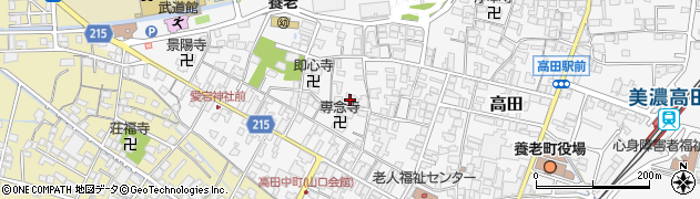 中野美容室周辺の地図