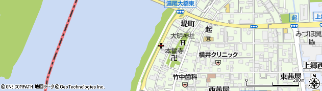 大明神社周辺の地図