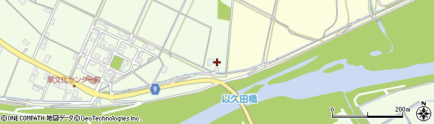 京都府綾部市栗町（長瀬）周辺の地図