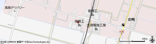 滋賀県高島市鴨3452周辺の地図
