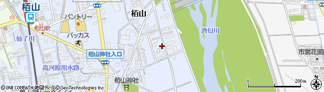 神奈川県小田原市栢山574周辺の地図