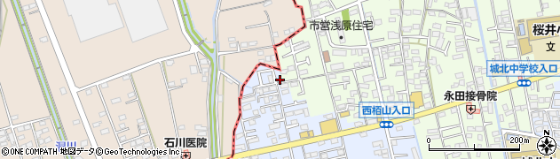 神奈川県小田原市栢山3622周辺の地図