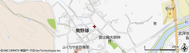京都府福知山市奥野部170周辺の地図
