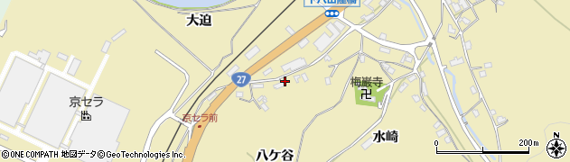 京都府綾部市下八田町光味14周辺の地図
