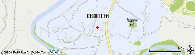 千葉県市原市田淵旧日竹158周辺の地図