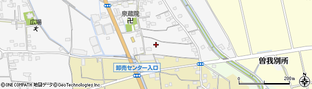 神奈川県小田原市下大井周辺の地図