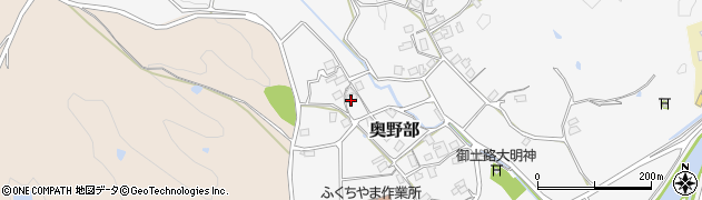 京都府福知山市奥野部410周辺の地図