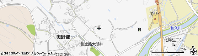京都府福知山市奥野部122周辺の地図