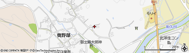 京都府福知山市奥野部123周辺の地図