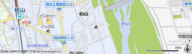 神奈川県小田原市栢山576周辺の地図