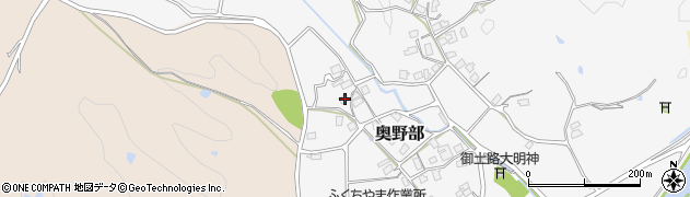 京都府福知山市奥野部407周辺の地図