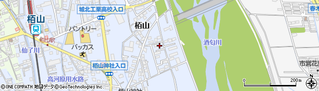 神奈川県小田原市栢山577周辺の地図