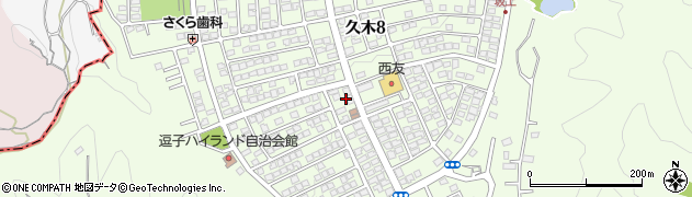株式会社白洋舎　湘南支店鎌倉営業所周辺の地図