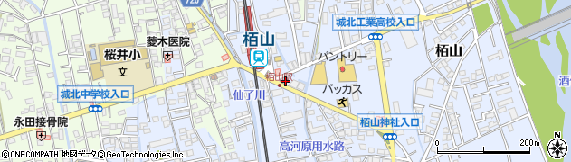神奈川県小田原市栢山2651周辺の地図