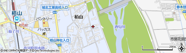 神奈川県小田原市栢山590周辺の地図