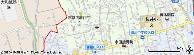 神奈川県小田原市曽比2456周辺の地図